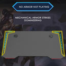 R5 Gaming Desk With Led Lights Headset Holder & Cup