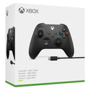 Xbox Wireless Controller For Series X|S And One With Usb-C Cable - Carbon Black Accessory
