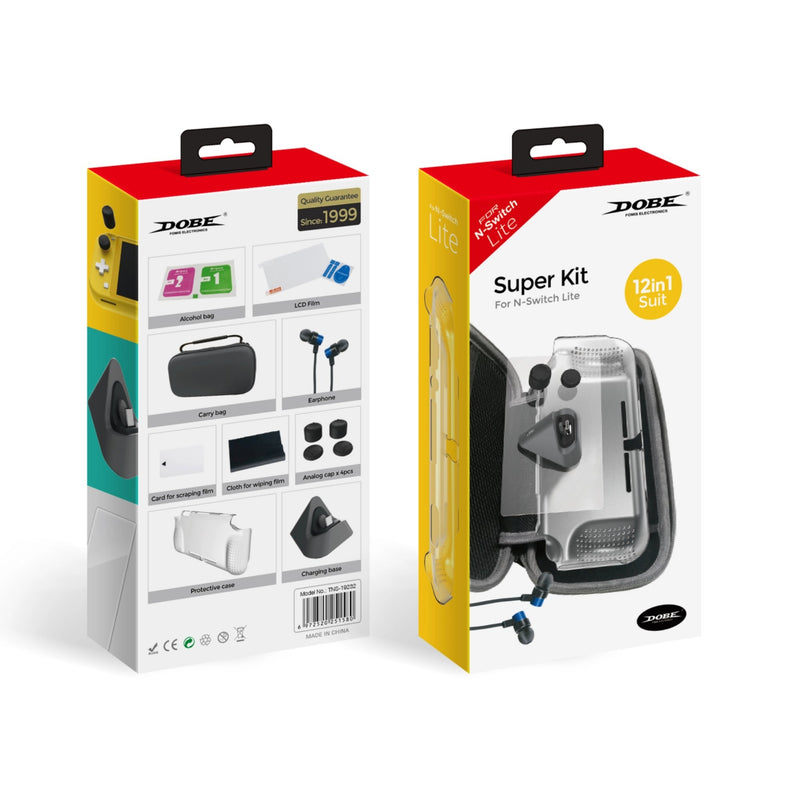 Dobe 12-in-1 Suit Super Kit for Nintendo Switch Lite 