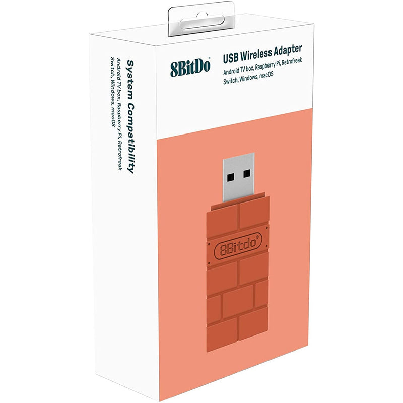 8Bitdo Wireless USB Adapter for Nintendo Switch, Windows PC MacOS
