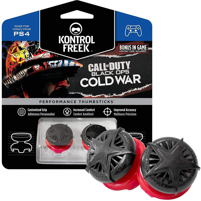 Kontrolfreek Performance Thumbsticks For Playstation 4 & 5 C.o.d C.w / 2 High-Rise Playstation