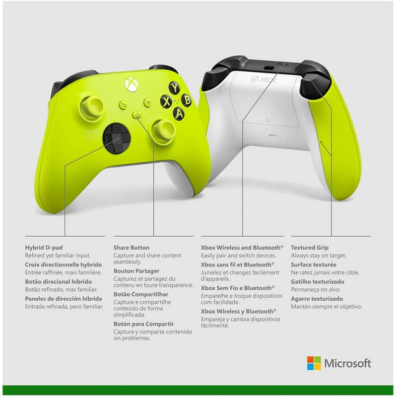 Xbox Wireless Controller Electric Volt Accessories