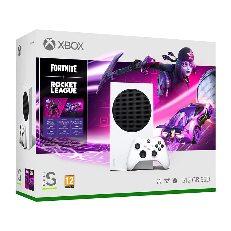 Xbox Series S 512Gb Fortnite & Rocket League Bundle Video Game Consoles