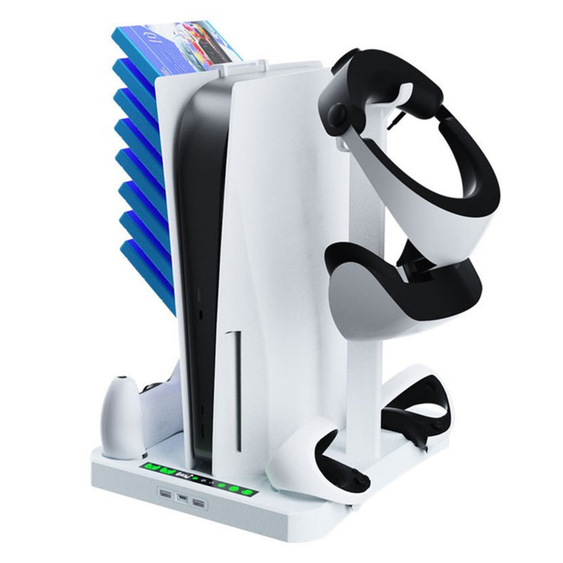 iPlay Multifunctional Cooling Stand with Charging Dock For Dualsense & PS VR2 Controllers 