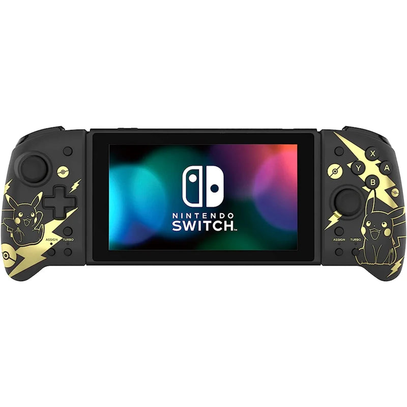 Hori Split Pad Pro Handheld Controller for Nintendo Switch - Pikachu Black & Gold