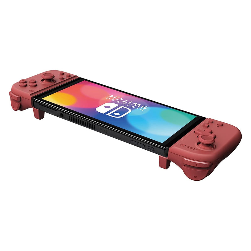 Hori Split Pad Compact Handheld Controller for Nintendo Switch - Apricot Red