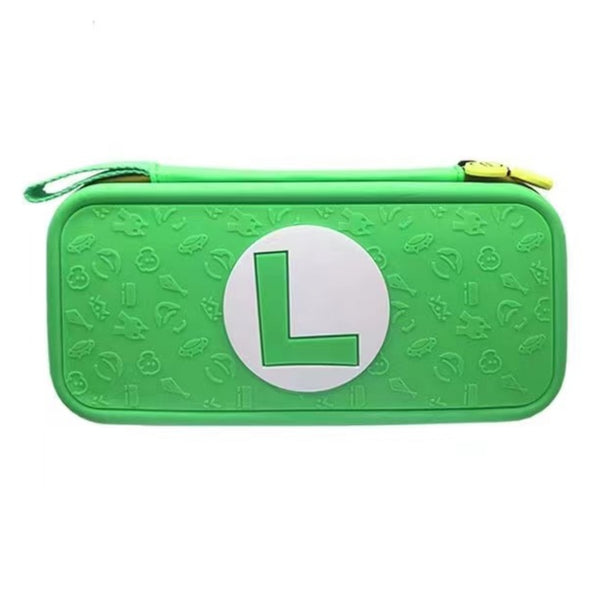 3D Pattern Deluxe Hard Protective Carrying Bag for Nintendo Switch Luigi