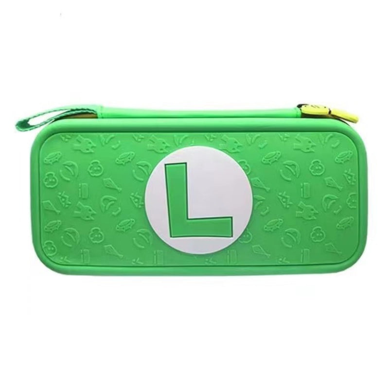 3D Pattern Deluxe Hard Protective Carrying Bag for Nintendo Switch - Luigi 