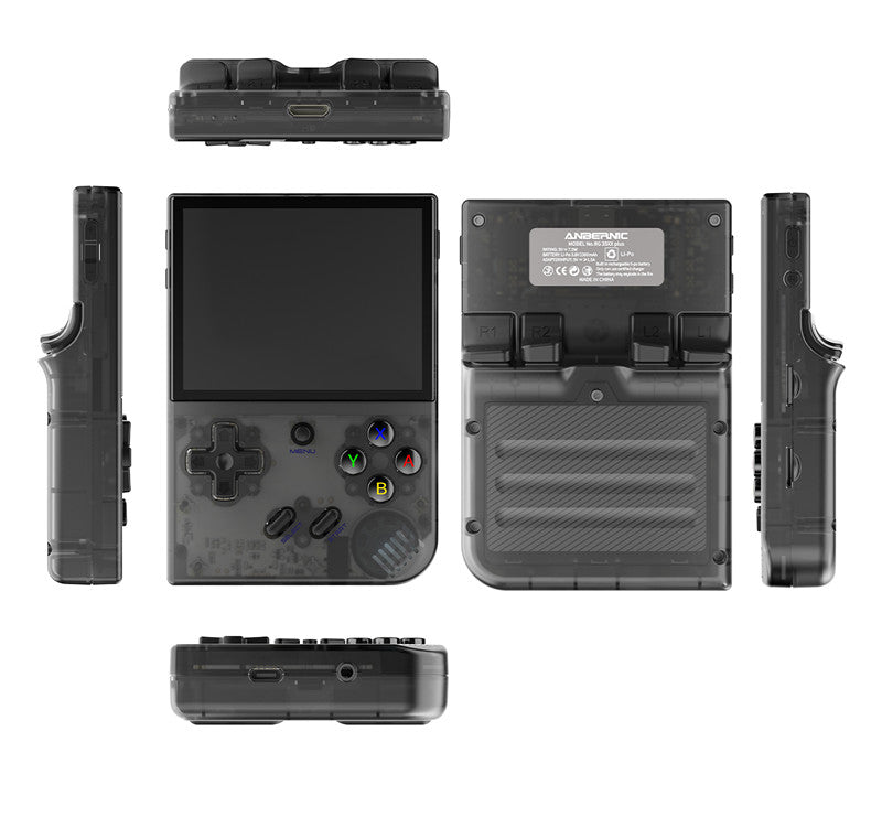 Anbernic RG35XX Plus Handheld Game Console, 3.5 inch IPS Screen Linux OS, 64G TF Card with 5500+ Games, Support HDMI TV Output 5G WiFi Bluetooth