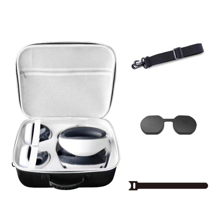 Carrying Case for  PS VR2 Headset and Controllers with Lens Cover