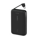 Belkin BoostCharge Power Bank 10K with Integrated Cable