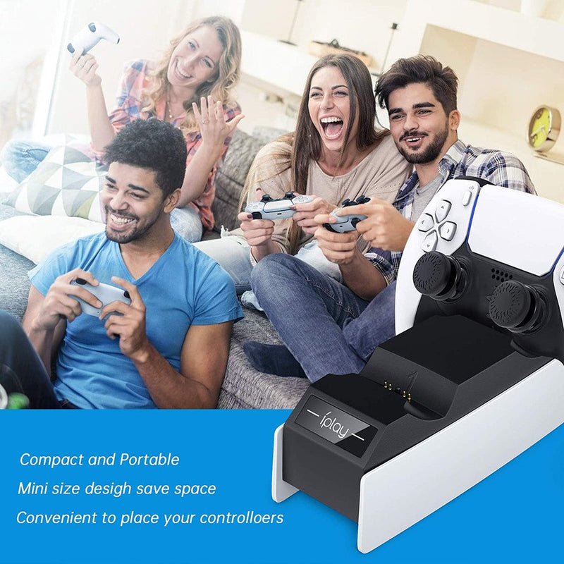 Iplay Dual Charging Dock For Playstation 5 Controller Accessory