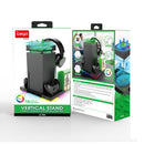 iPega  Xbox Series X Multi-function RGB Vertical Stand with Charging Dock, Cooling  Fan, RGB Light Strip; Game Storage &  Headphone Stand - PG-XBX024S