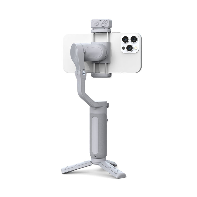 Hohem iSteady XE Phone Gimbal Stabilizer (2023) with a Magnatic Light