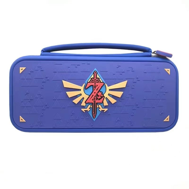 3D Pattern Deluxe Hard Protective Carrying Bag for Nintendo Switch - Zelda Blue