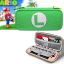 3D Pattern Deluxe Hard Protective Carrying Bag for Nintendo Switch - Luigi