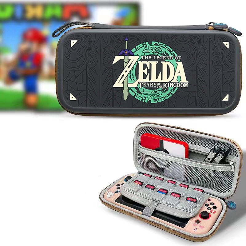 3D Pattern Deluxe Hard Protective Carrying Bag for Nintendo Switch - Zelda Tears of the Kingdom