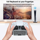 Dobe Wireless Mini Keyboard For Ps5 Controller Playstation 5 Accessory