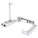 IPEGA RGB Horizontal Cooling Stand with  Charging Station & Headset Holder  For PS5 Slim & Pro