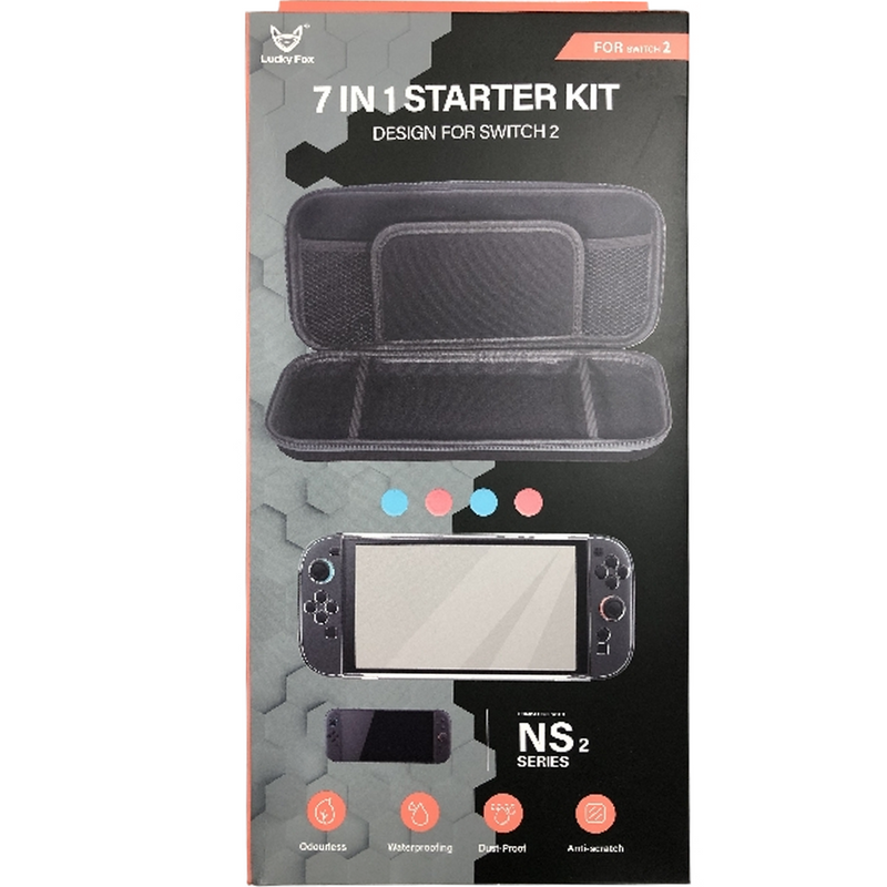 Lucky Fox 7 in 1 Starter Kit for Nintendo Switch 2