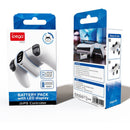 IPEGA  2000mAh External Battery Pack with LED Display  For PS5 Controllers - PG-P5042