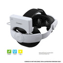 Dobe Adjustable Head Strap & Rechargeable Battery 37000mWh for Meta Quest 3 / Meta Quest 3S TY-3882