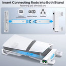 Horizontal Cooling Stand and Charging Station for PS5 Pro, & PS5 Slim Disc/Digital Edition