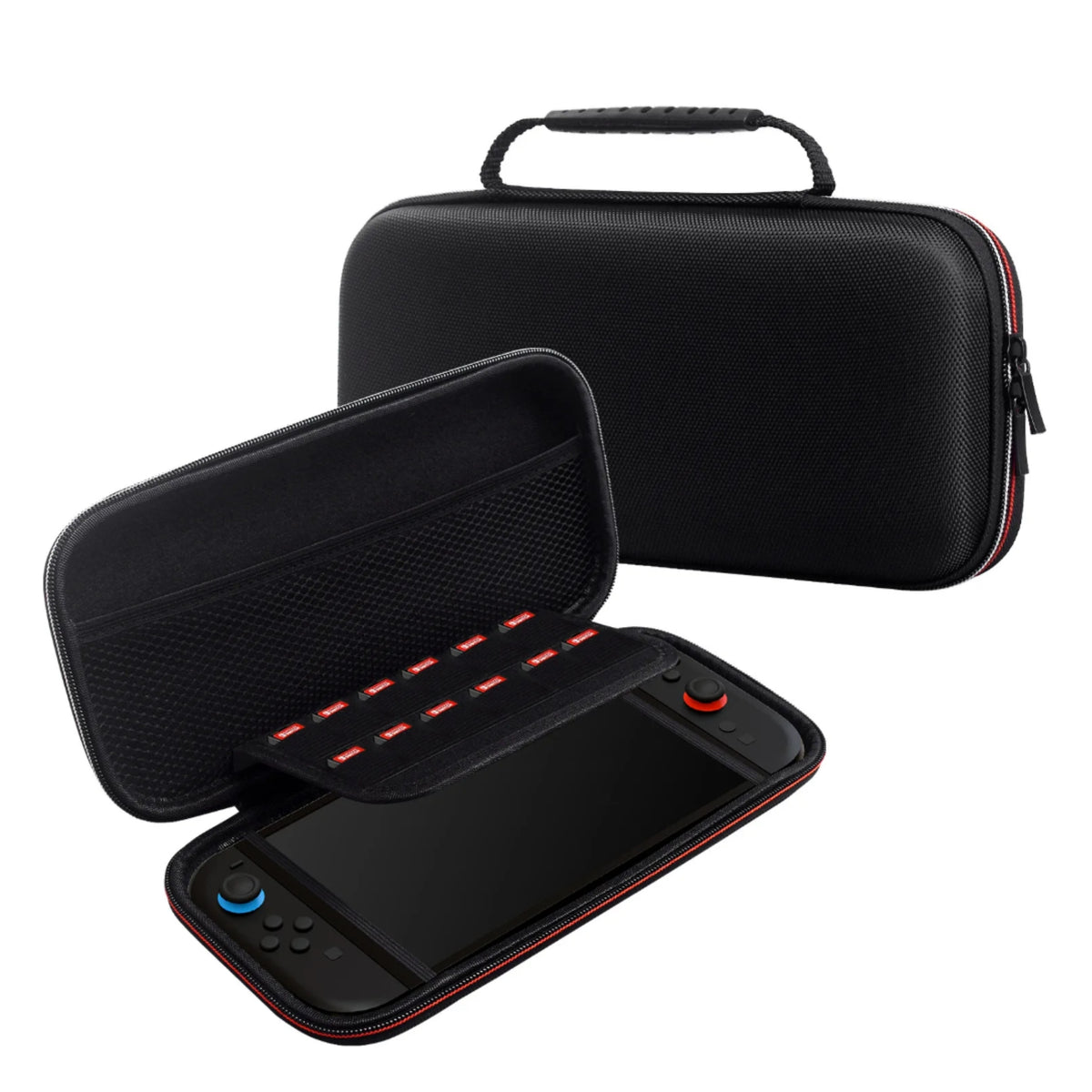 HEYSTOP Nintendo Switch Protective Case with Game Holder