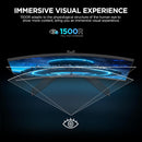 KOORUI 27E6CA 27 Inch FHD 180Hz 1500R  VA HDR10 Curved Gaming Monitor