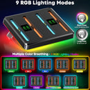 OIVO RGB Fast Magnatic Charging Dock For Nintendo Switch 2