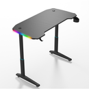 YY Ergonomic Manual  Height Adjustable RGB Gaming Sit-Stand Desk