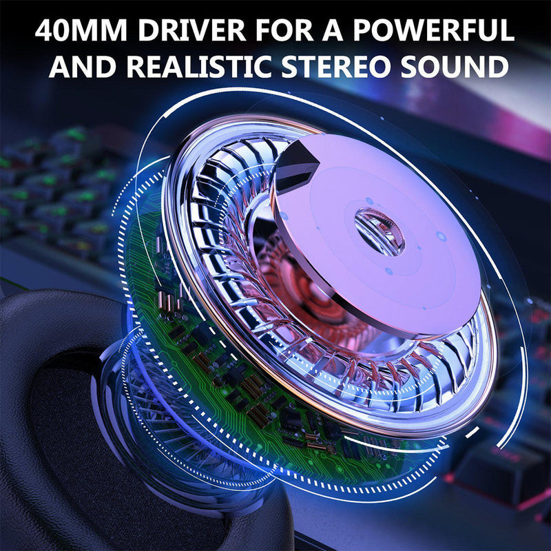 Onikuma X7 Pro RGB Wired Professional Gaming Headset with Noise Cancellation Microphone