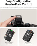 Hollyland Lark M2S Combo (Camera RX+USB-C RX+ Lightning Cable) Wireless Microphone for iPhone/Camera/Android/PC