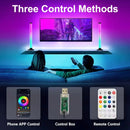 RGB Smart LED Light Bar Set, Color Changing Ambient Lighting for TV, PC Monitors  Gaming Desktop