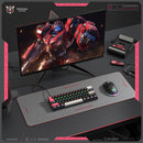 Onikuma G55 61-Keys RGB Wired Mechanical Gaming Keyboard Black (Tea Axis Switch)