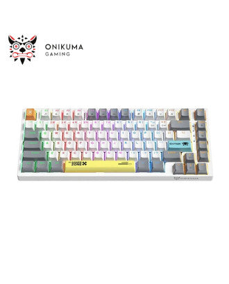 ONIKUMA G58 White MECHANICAL 82 Keys RGB GAMING KEYBOARD