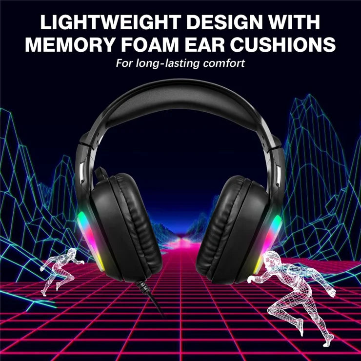 kOTION Each G4100 RGB Gaming Headset - Black