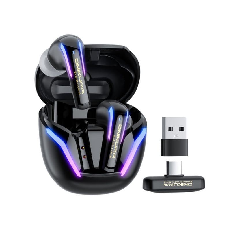 ONIKUMA T27 Dual Wireless Gaming Earbuds with ENC Micro