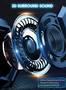 Onikuma K8 Wired RGB Gaming Headset - Black