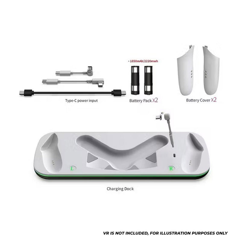 Dobe Charging Dock for Meta Quest 3 / Meta Quest 3S