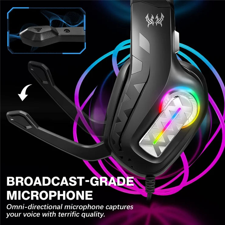 kOTION Each G4100 RGB Gaming Headset - Black