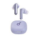 Soundcore P40i by Anker, Noise Cancelling Wireless Earbuds, Adaptive Noise Cancelling to Environments, Heavy Bass, 60H Playtime, 2-in-1 Case and Phone Stand, IPX5, Wireless Charging, Bluetooth 5.3 - Purple