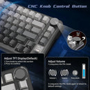 ATTACK SHARK X85 Pro 75% TKL Wireless Mechanical Gaming Keyboard - Moon Night