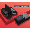 Hard Carrying Case For Nintendo Switch 2 With Storage Pockets for TV Dock, Charger, Games & Controllers