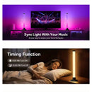 RGB Smart LED Light Bar Set, Color Changing Ambient Lighting for TV, PC Monitors  Gaming Desktop