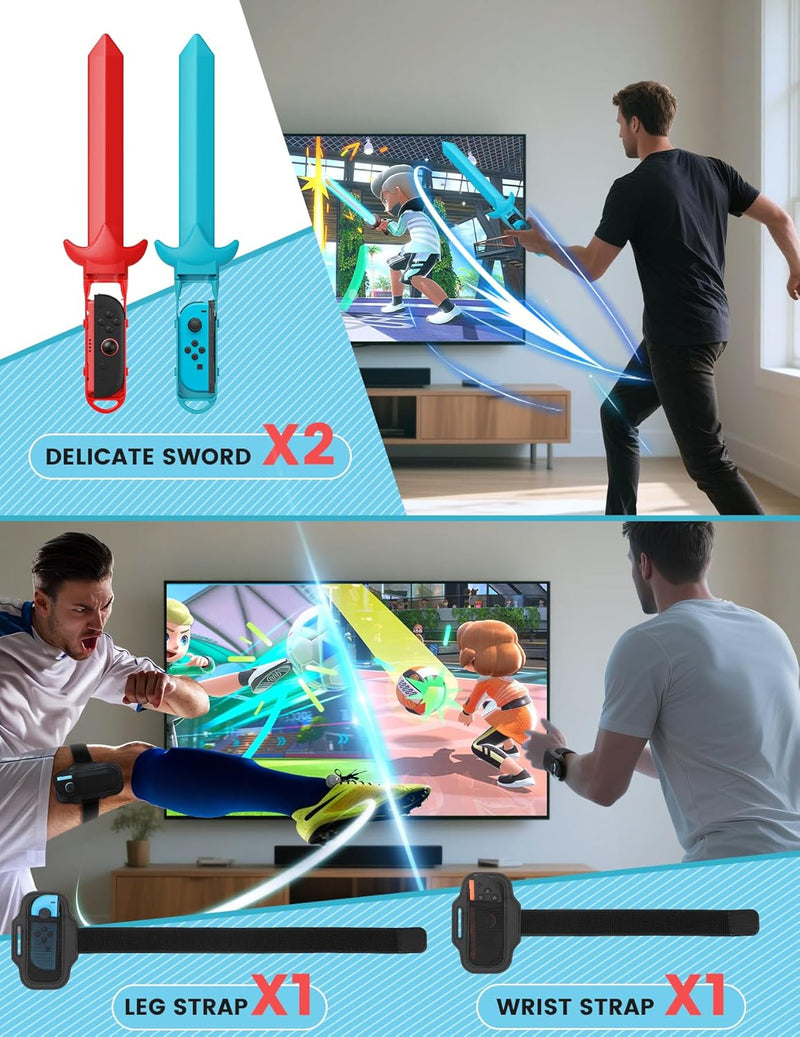 20 in 1 Sports Kit Accessories For Nintendo Switch 2