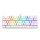 A61K 61 Keys Mechanical Wired Gaming Keyboard - White