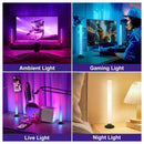 RGB Smart LED Light Bar Set, Color Changing Ambient Lighting for TV, PC Monitors  Gaming Desktop