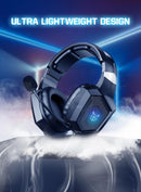 Onikuma K8 Wired RGB Gaming Headset - Black