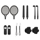 Lucky Fox 12 in 1 Sports Kit for Nintendo Switch 2 - Black